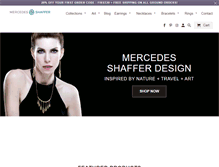 Tablet Screenshot of mercedesshaffer.com